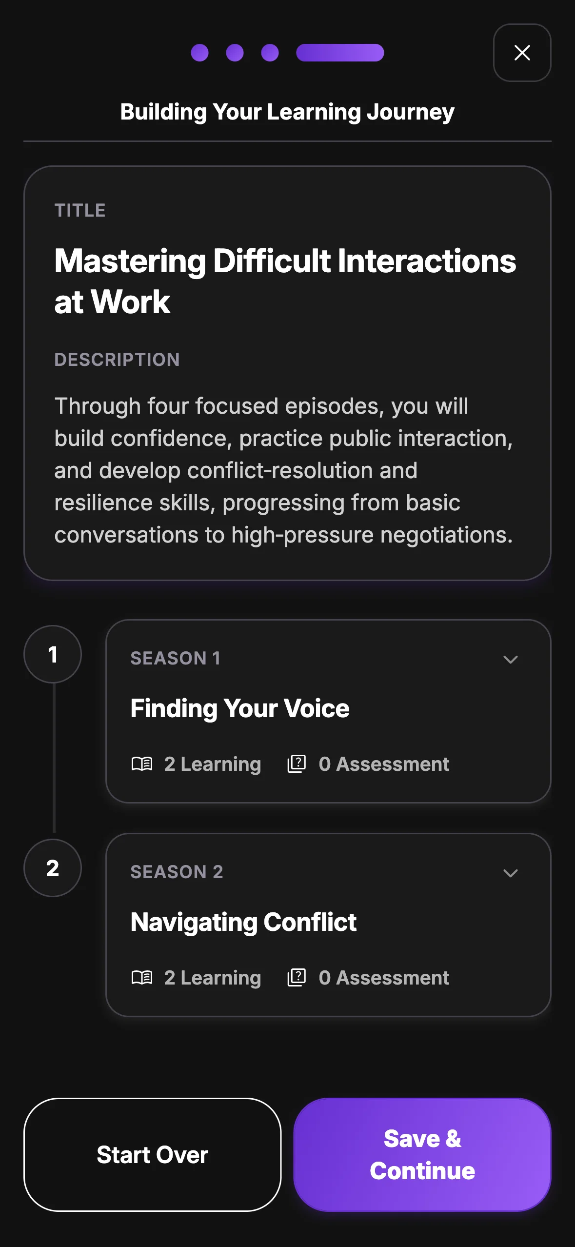 WiseWorld assessment episode - AI-powered soft skills training
